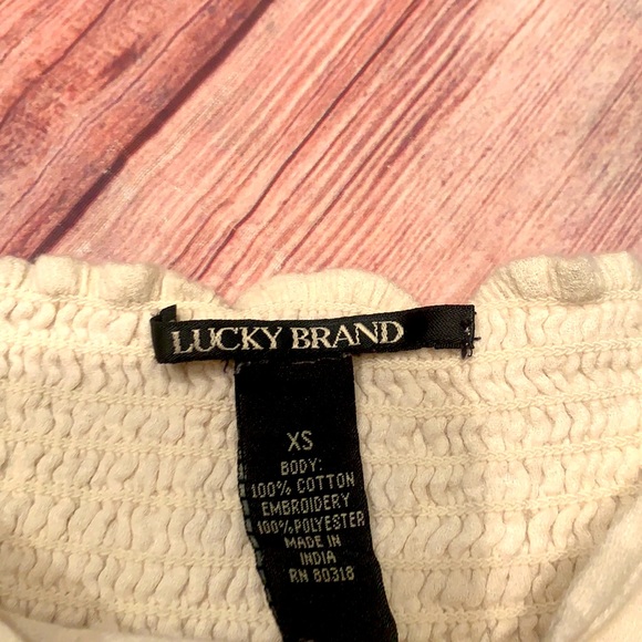 Lucky Brand Mini skirt boho embroidery 100 percents cotton - Picture 6 of 8